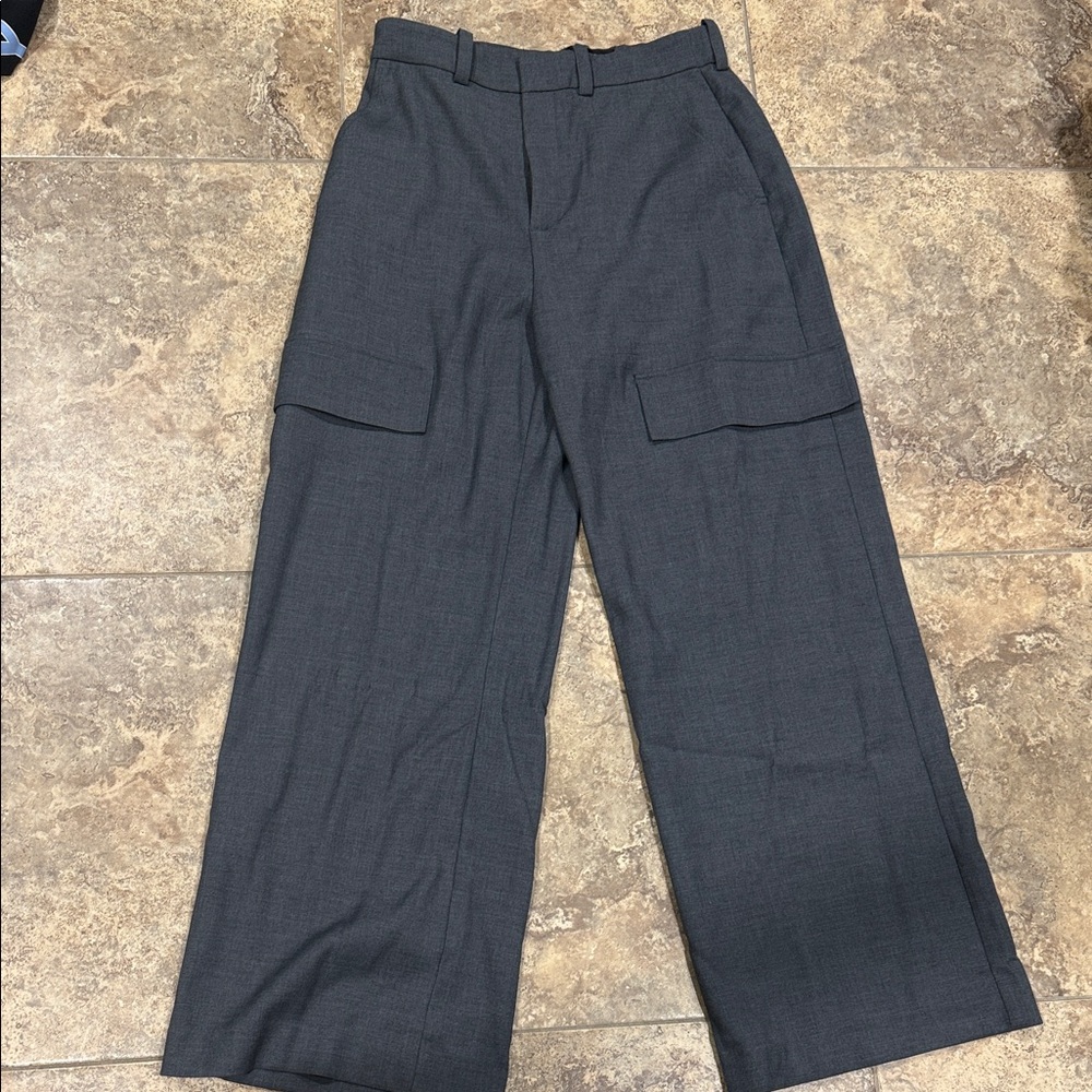 Abercrombie & Fitch Dark Gray Cargo Pants